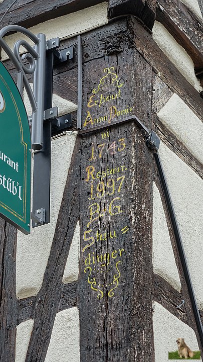 Inschrift am Pfalzbräustübl